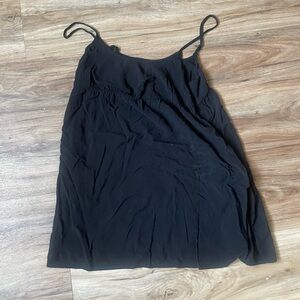 Target Wild Fable Black Mini Babydoll Dress Size XS